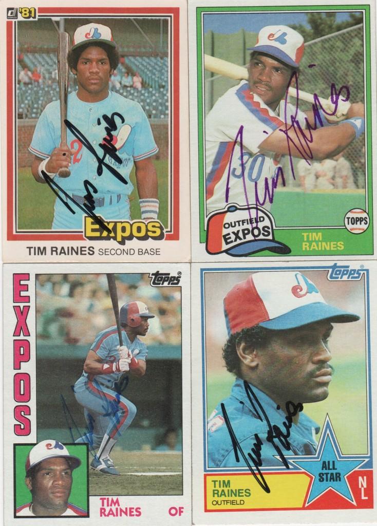 While Henderson lit up the AL, Tim Raines tore up the National League