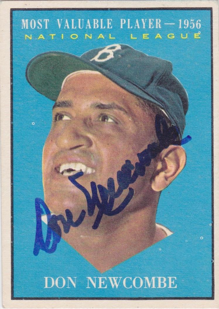 Don Newcombe Brooklyn Dodgers Cooperstown Baseball Throwback