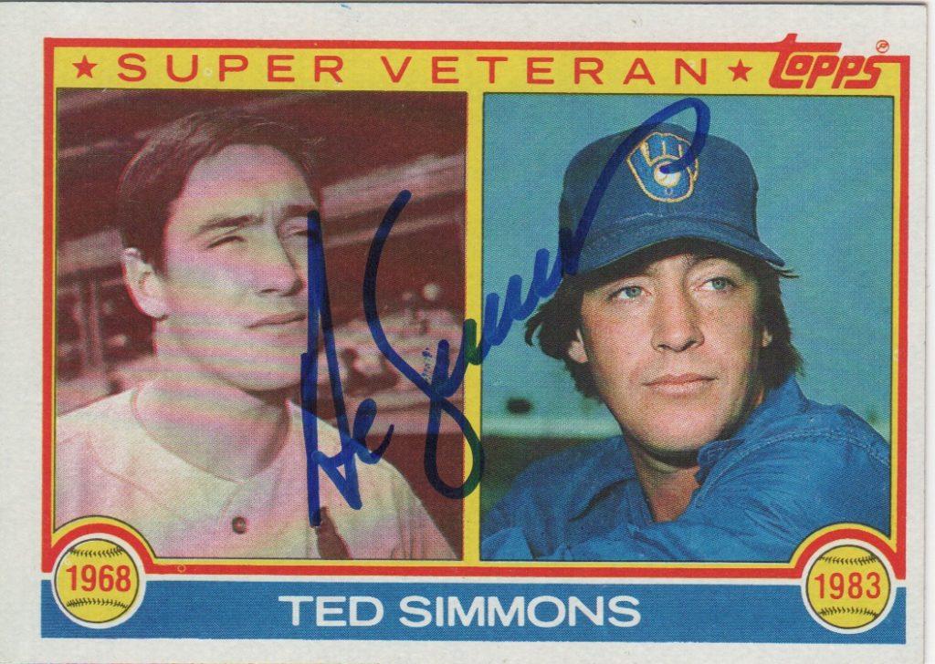 After 13 years in St. Louis, Simmons was traded to the Brewers in December in 1980