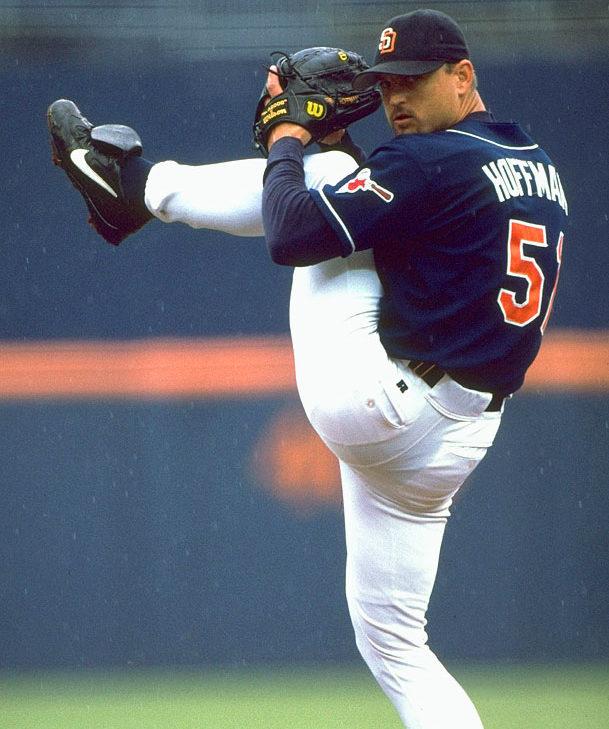 Trevor Hoffman went from a shortstop to a pitcher to the Baseball