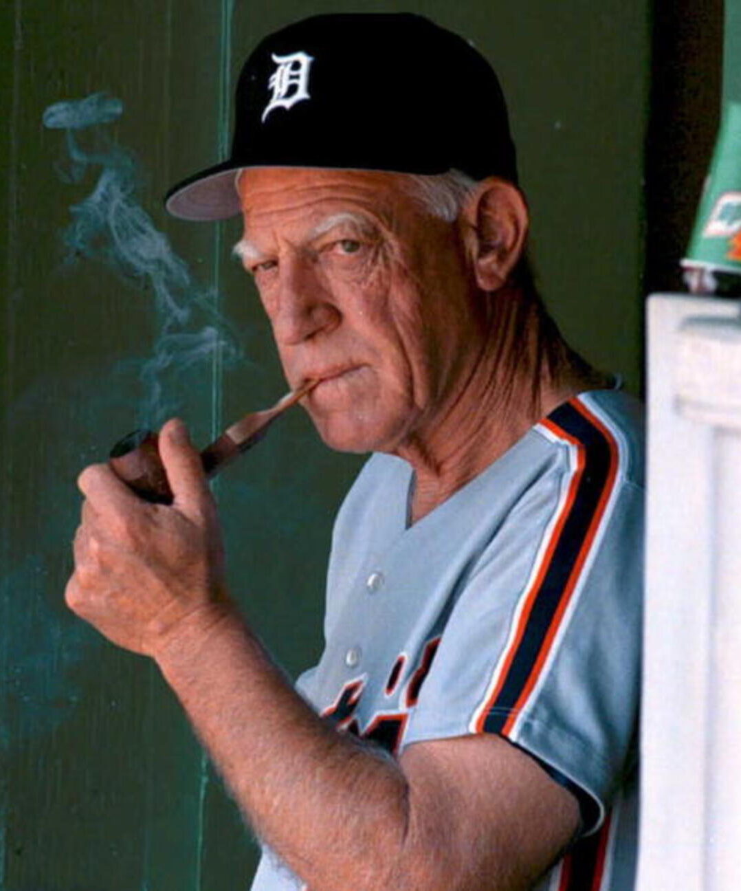 Sparky Anderson manager of the 1984 Detroit Tigers who won the World Series  that year.