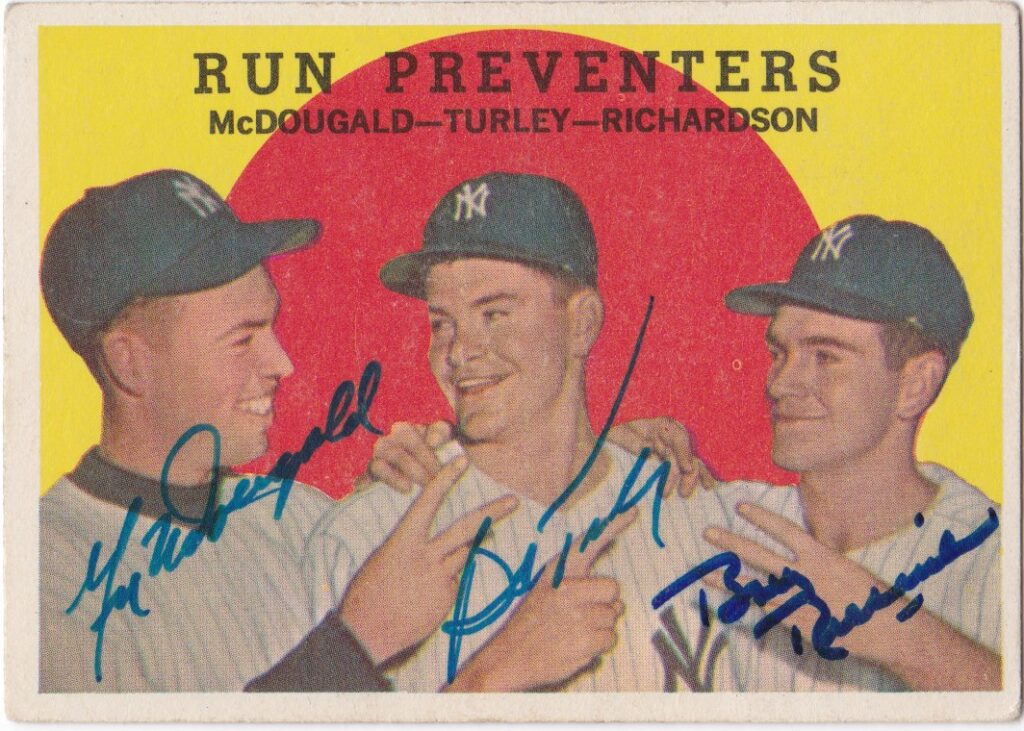 Though Turley played for four MLB teams, his time with the Yankees is remembered best