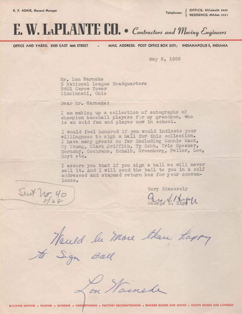 Five-time All Star Lon Warneke was a man of firsts in All Star competition