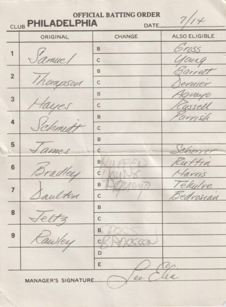 In 1988 Schmidt hit his 537th career home run to pass Mickey Mantle on the all-time list