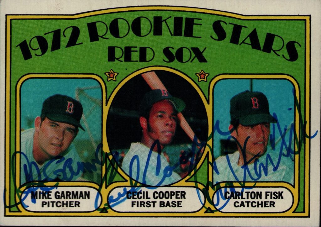 Fisk's rookie performance made him the unanimous selection as the AL's top freshman