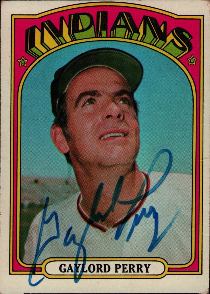 In 1972 Gaylord Perry established new career-highs in multiple statistical categories