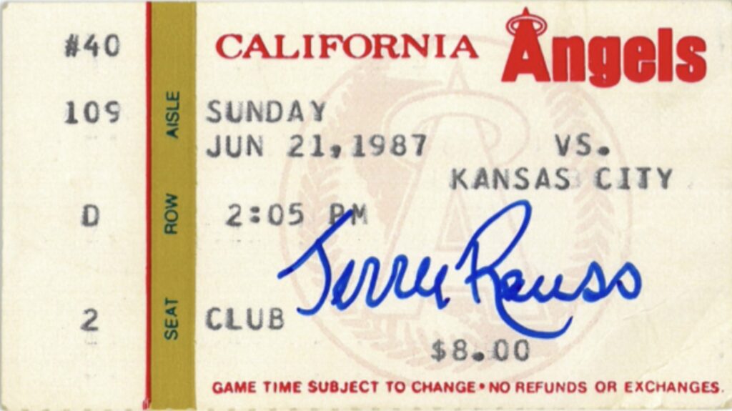 Reuss posted his 195th career win and his 38th career shutout on June 21, 1987