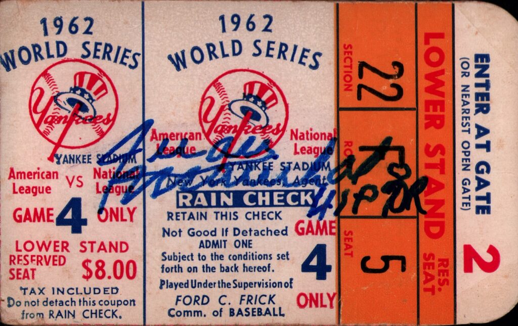 Marichal pitched four scoreless inning in his only World Series appearance