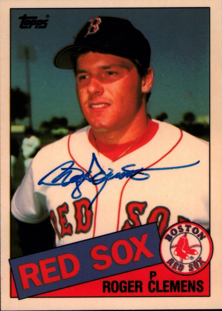 Clemens finished a distant sixth in Rookie of the Year balloting in 1984 