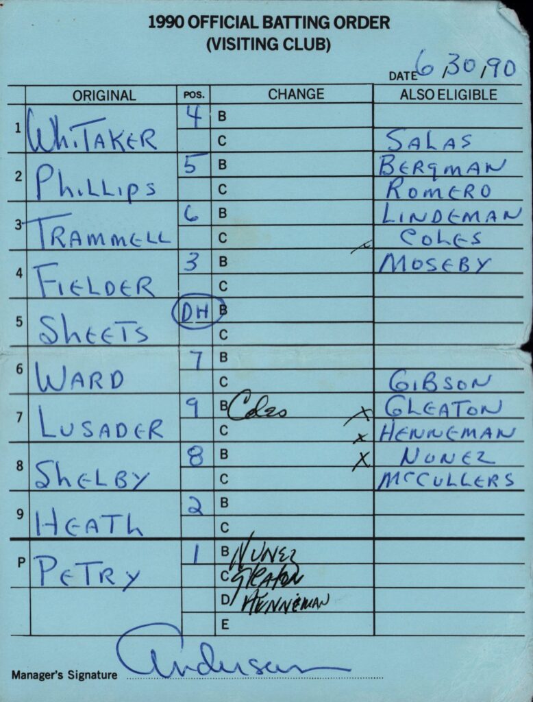After the Reds fired him in 1978, the Tigers snapped up Anderson as their manager