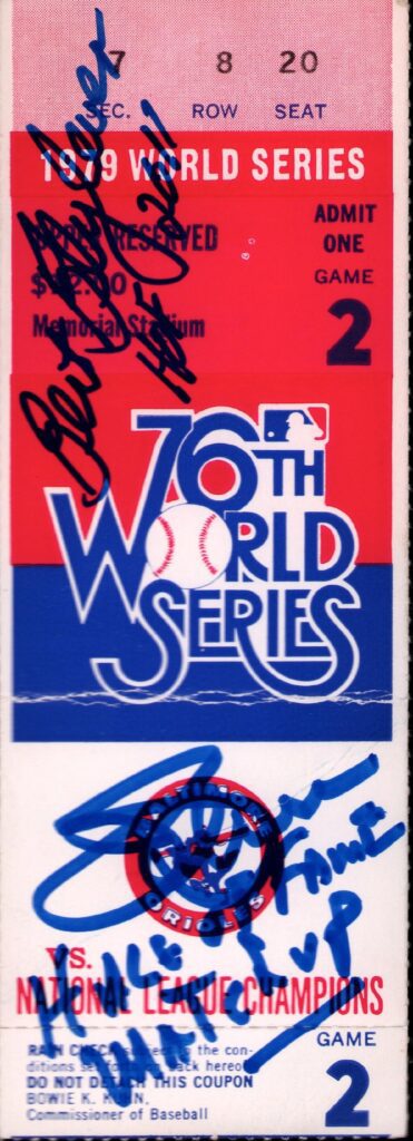 Bert Blyleven's World Series debut came in 1979, his tenth season in the majors 