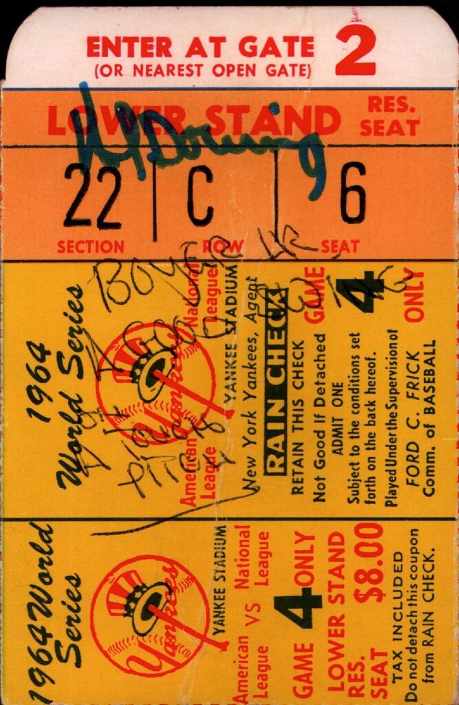 In 1964 Bob Gibson authored two complete-game victories in three days to earn the World Series MVP