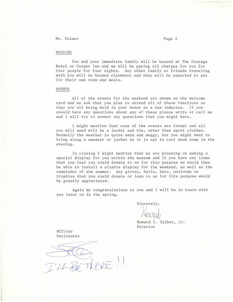 Howard Tablot dedicated more than four decades of his life to the Hall of Fame