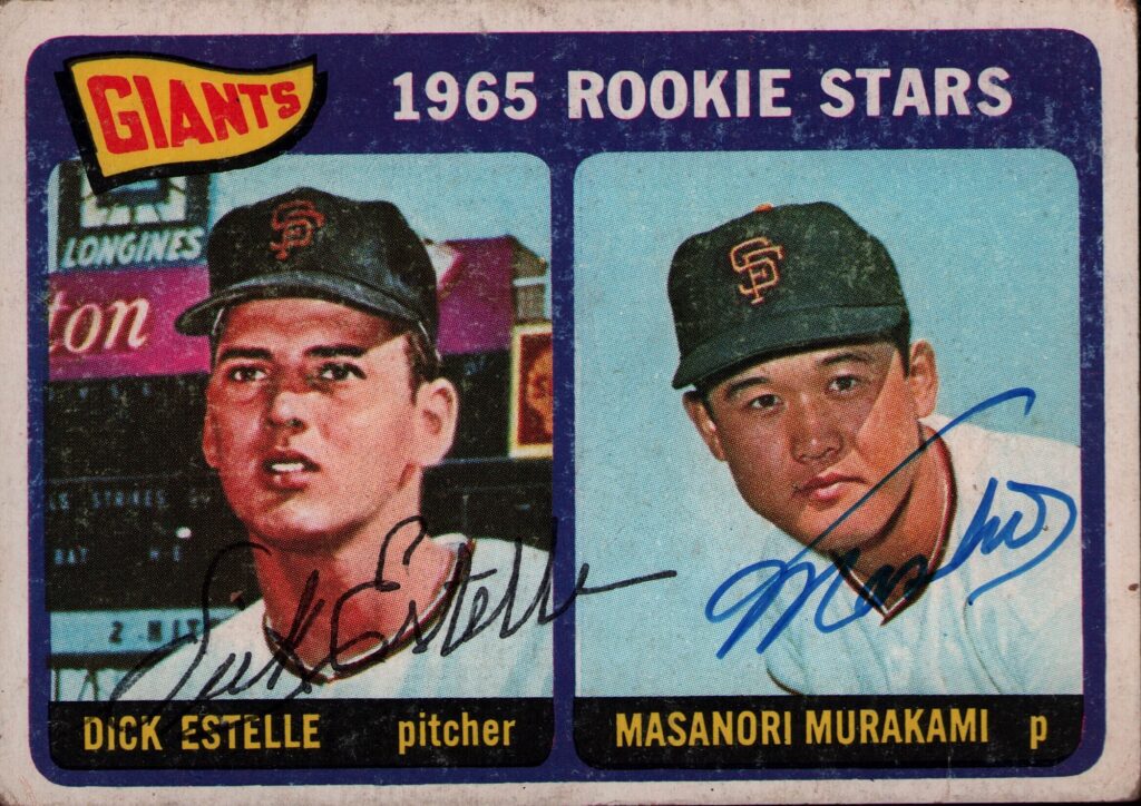 Mashi Murakami pitched two years for the San Francisco Giants