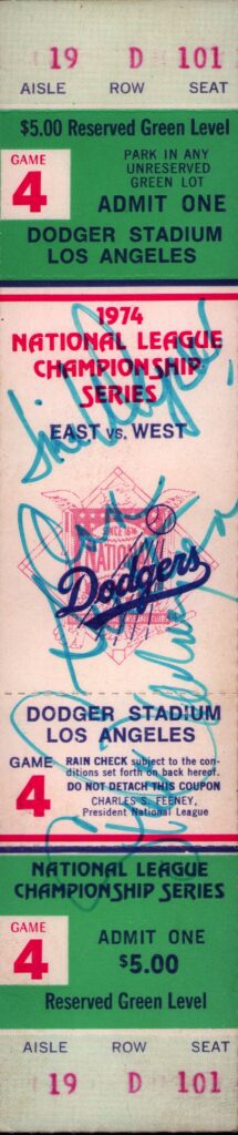 In his first taste of postseason play, Sutton won the opener and the clincher in the '74 NLCS 