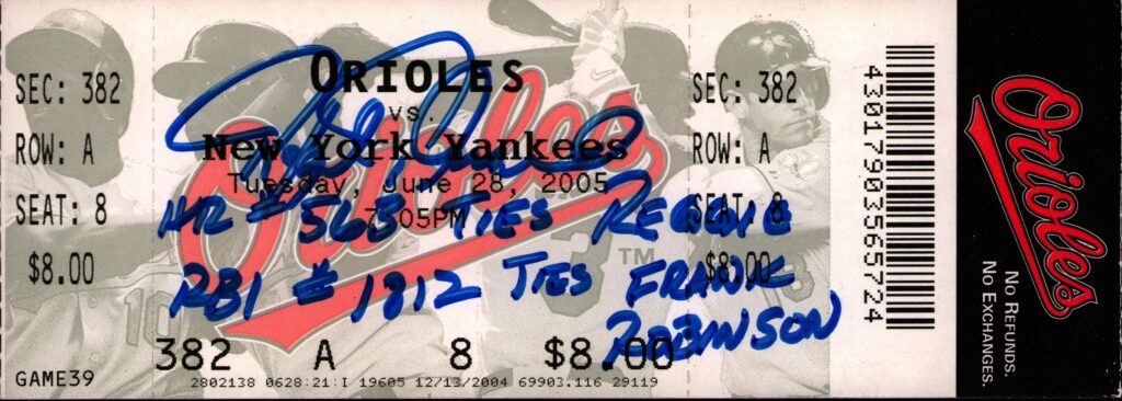 Palmeiro climbed the all time leaderboards as his career wound down
