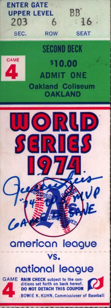 In 1974 Dark became the 10th man to earn a ring as a player and as a manager