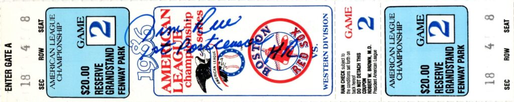 Jim Rice got his first taste of postseason play in the 1986 ALCS against the Angels