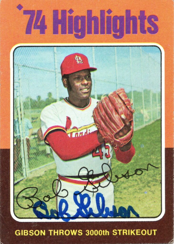 Bob Gibson is one of the most decorated pitchers in the history of the game
