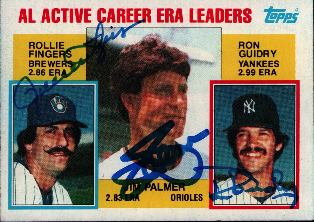 After his final All Star season Ron Guidry boasted the third-lowest ERA among active pitchers