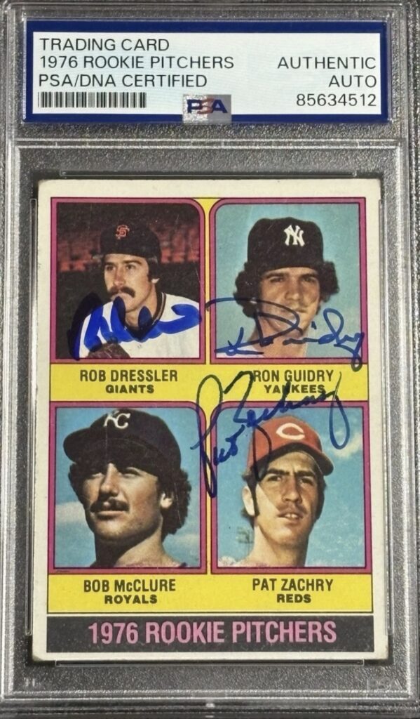 Signed by the Yanks in '71, Guidry toiled in the minors and majors until a breakout season in 1977