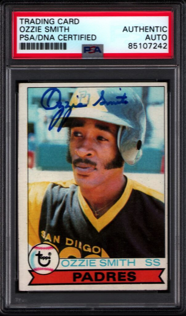 The San Diego Padres signed Ozzie Smith as their 4th-round selection of the 1977 draft