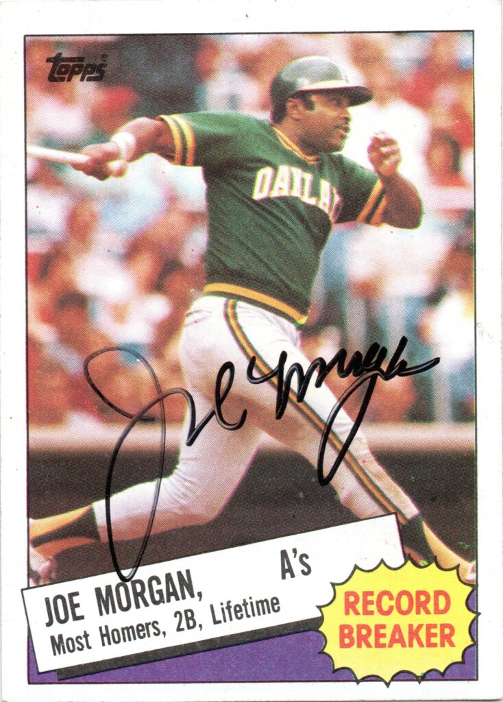 In 1997 Sandberg broke Joe Morgan's career record for home runs by a second baseman