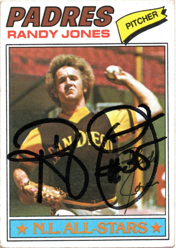 By the All Star Break in 1976 Randy Jones had 15 of the Padres 43 wins