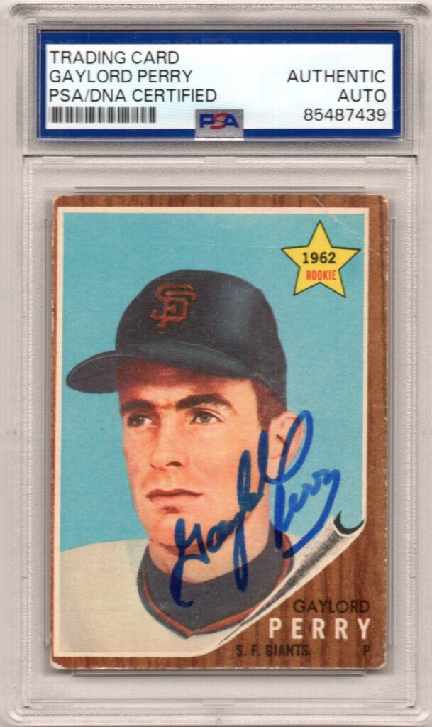 The Giants signed 19-year-old Perry as an amateur free agent on June 3, 1958