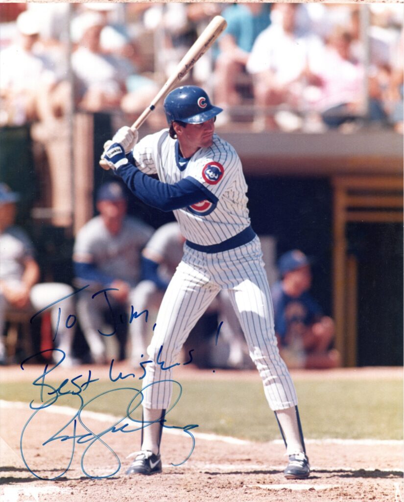 When the Cubs won the division in '84 Sandberg earned the Gold Glove, Silver Slugger and MVP