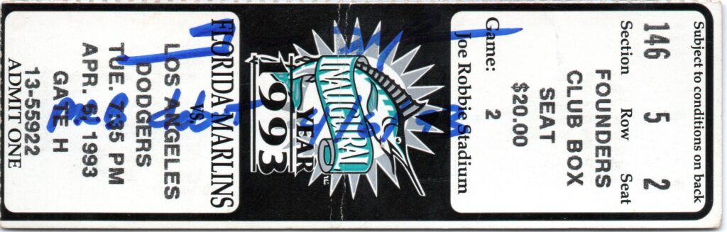 After three seasons in the minors Hoffman became a big leaguer on Opening Day, 1993