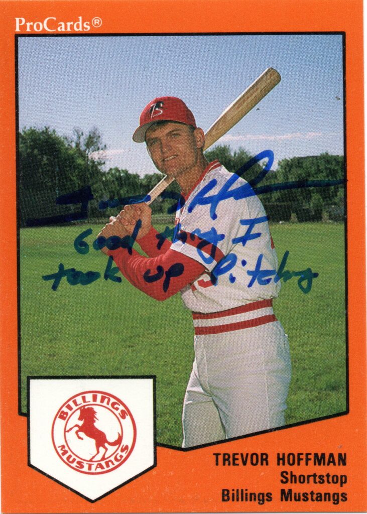 After struggling at the plate in his first two pro seasons at shortstop, Hoffman took up pitching