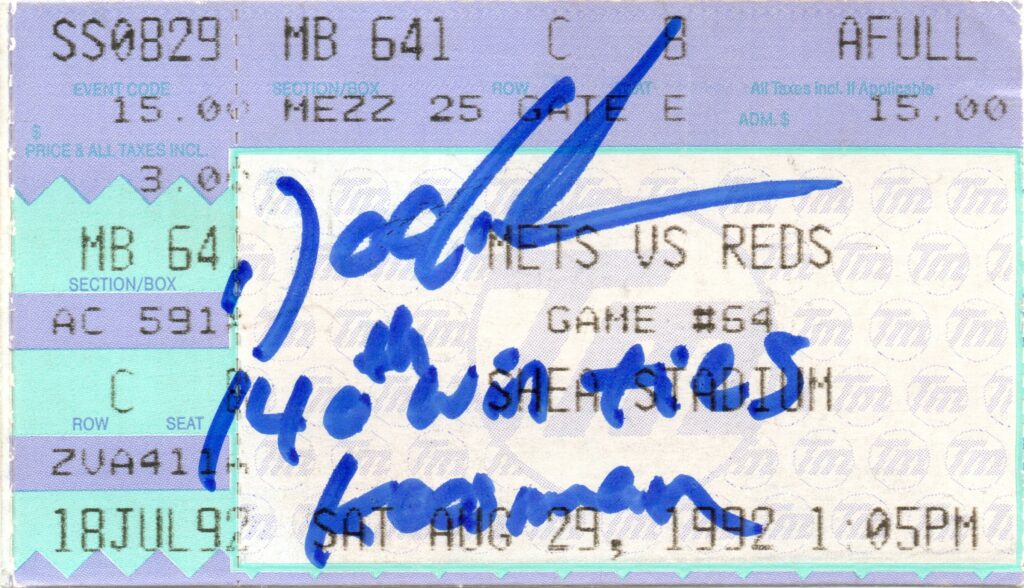 Koosman left the Mets with the 2nd most wins in franchise history; Dwight Gooden evnetually passed him