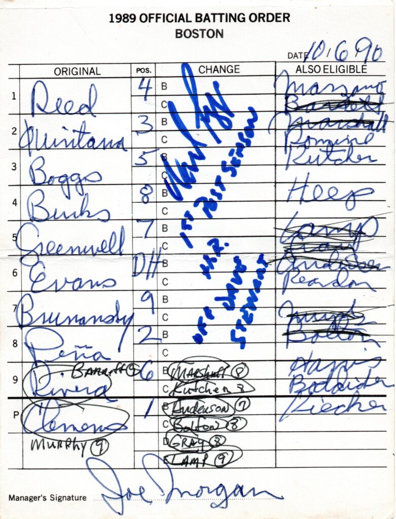 Dave Stewart beat Boston's Roger Clemens twice to earn the 1990 ALCS MVP Award