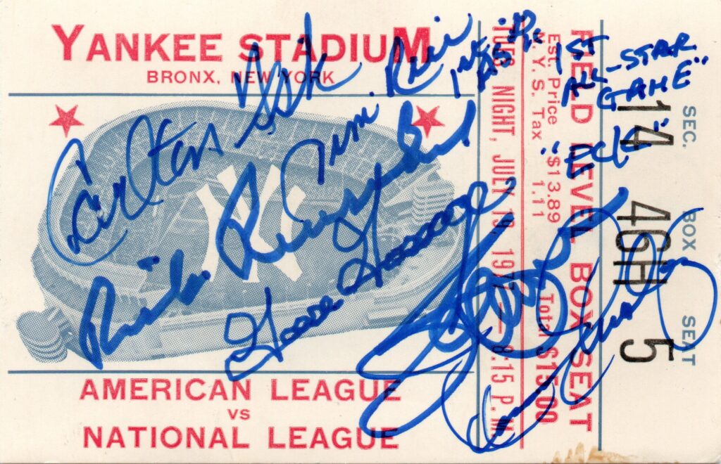 In 1977 Rice was selected to the American League All Star team for the first time