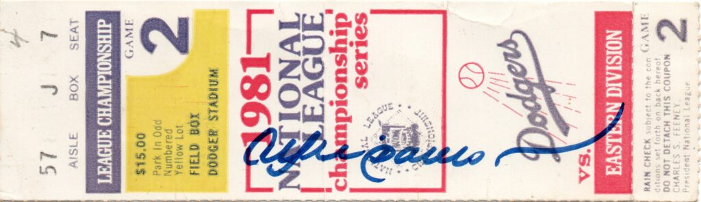 Dawson and Montreal came within one win of the World Series in 1981 before bowing to the Dodgers