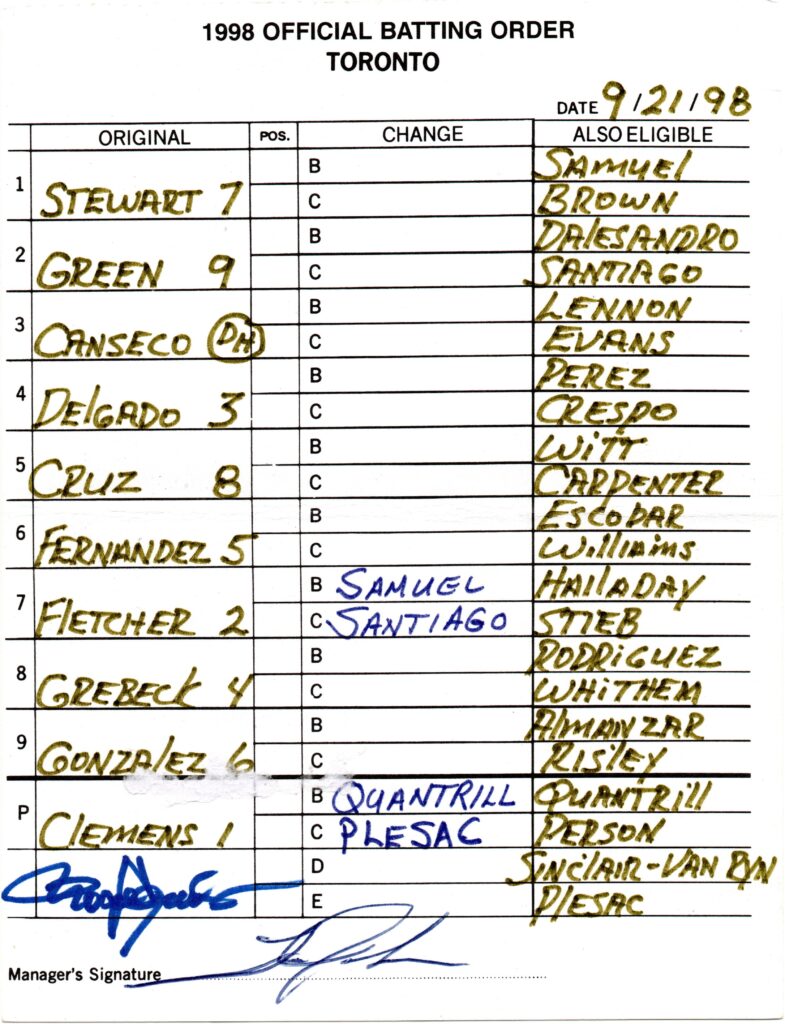 After going 41-13 with a 2.33 ERA and 20.1 WAR in two seasons in Toronto, Clemens demanded a trade