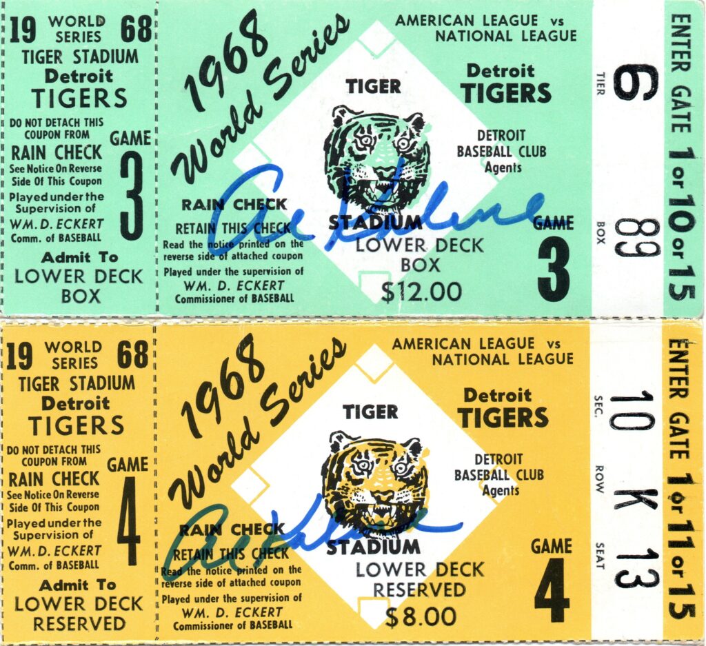 The Tigers won Game 2 after Gibson's gem in the opener, but lost Games 3 and 4
