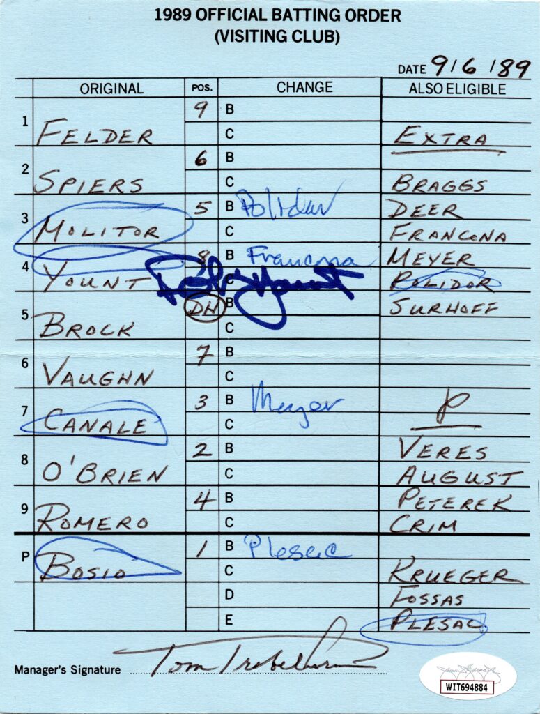 Cy Williams ranked third on the all-time home run list when he retired; Robin Yount eventually tied him
