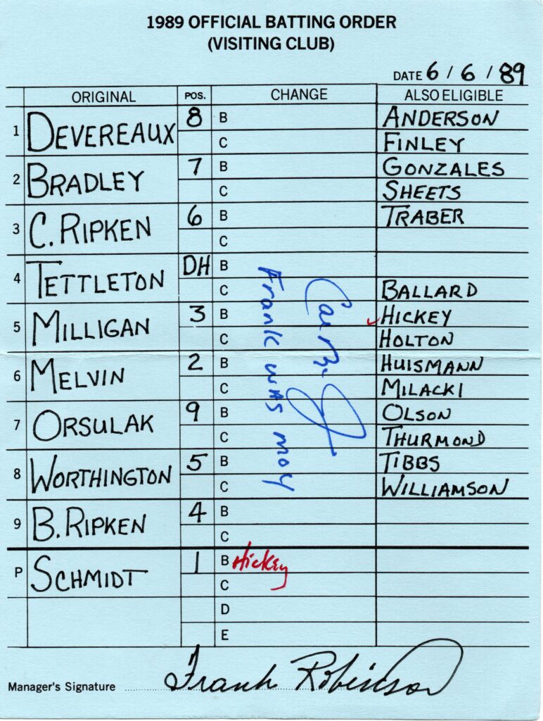 Cal Ripken played in every game from May 30, 1982 to September 19, 1998